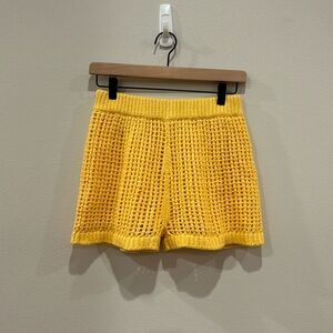 One Grey Day Knit Shorts NWT